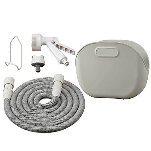 Iris Ohyama Portable Extendable Hose, Gray, 7m