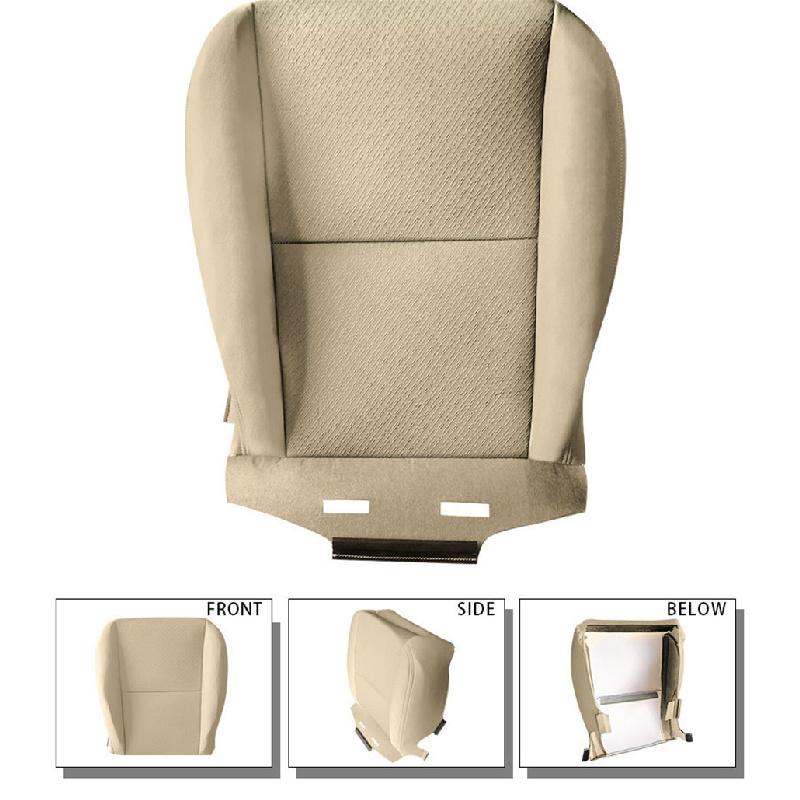 Left Driver Side Bottom Cloth Seat Cover For 07-14 Chevy Silverado 1500 2500Hd