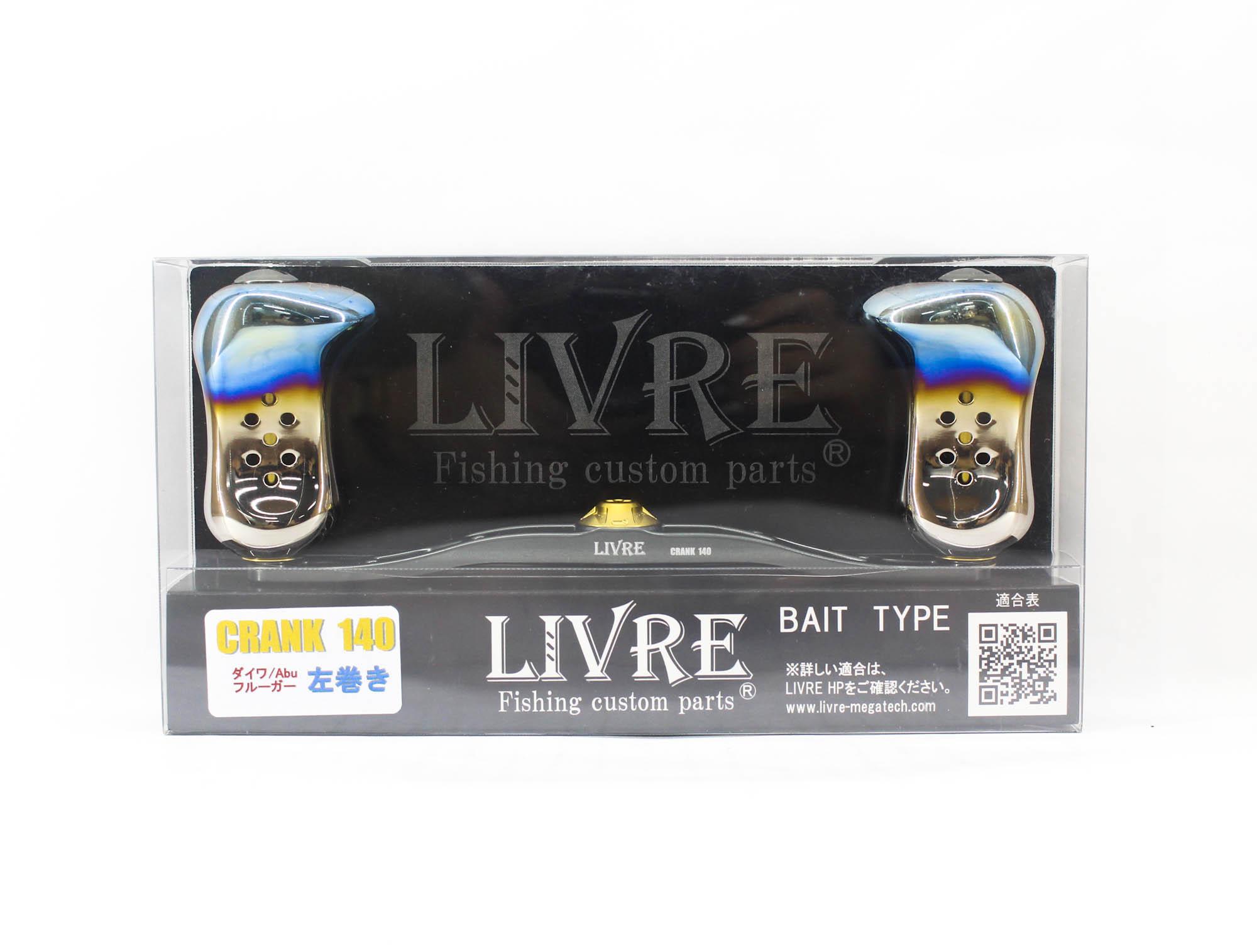 Livre FLDK140-TR-GMG Knob Trigger Crank Left For Daiwa (5039)