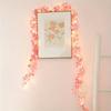 DIY Artificial Sakura Vines 2m 6.56ft Fairy Lights Bouquet Cherry Blossom String Light  Party