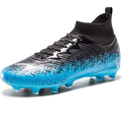 34-46 Herren High-Top Übergröße Fußballschuhe Lange Stollen Rutschfestigkeit TPR Künstliches Obermaterial Kapitän Outdoor Jugend Fußballschuhe