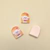 Mini Cartoon Resin Animal Toast Flatback Cabochon Scrapbooking for Phone Decoration DIY Jewelry Craft Dollhouse Accessories