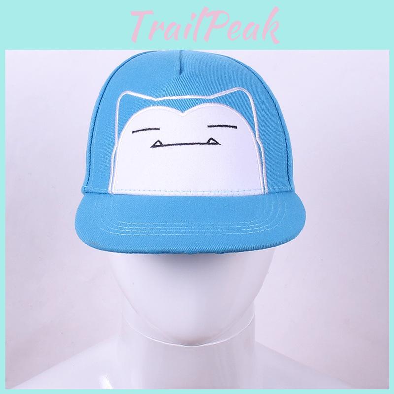 Monsters Snorlax Pocket Pattern Print Baseball Cap Sun Protection Breathable Hat