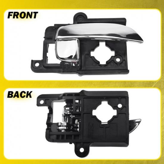 Interior Door Handle For 2007-2010 Hyundai Elantra Front or Rear RH Sedan Chrome
