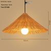 Bamboo Weaving Pendant Lamp - Zen Tea Room & Restaurant Lighting, New Chinese Style Rattan Lantern