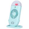 Rechargeable Handheld Fan, Power Bank Fan with Nano Spray Technology, Foldable Desk Fan for Home and Office Use