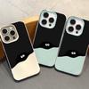 Hudfølende telefondeksel for iPhone 11 13 16 Pro Max iPhone XR XS Max 14 15 Pro Max 12 13 Pro Max 16 Plus 13 Pro 14 Pro Cartoon Painted Macaron Colors