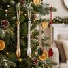Crystal Clear Acrylic Xmas Hanging Ornament Holiday Hanging Pendant  Holiday Ornament