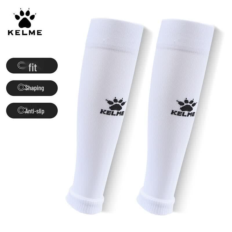KELME Professional Football Shin Guard Socks Contact for Size белый