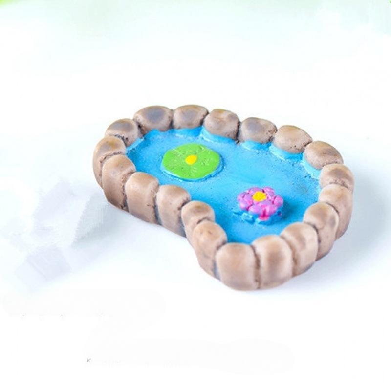 

Микроландшафтный орнамент, имитация бассейна, пруда с лотосами, сочный материал аксессуаров, аксессуары для орнаментов Zakka