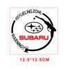 Car Badge Vinyl Reflective Fuel Tank Cap Stickers Decal Accessories For Subaru WRX Forester Outback Crosstrek Legacy Impreza Levorg