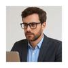 Reading Glasses - Free Spirit - Blue Model - Correction +2.00 - Anti-blue Light - Case Included