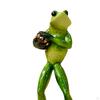 Frog Garden Statue Animal Sculpture Bedroom Ornament Birthday Gift Resin Figurine Desk Figure for