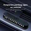AABGW1 For Benz Temporary Car Parking Phone Number Card Parking Tool Decorative Accessories CITAN VITO SPRINTER CLS SLK Sport ML C200