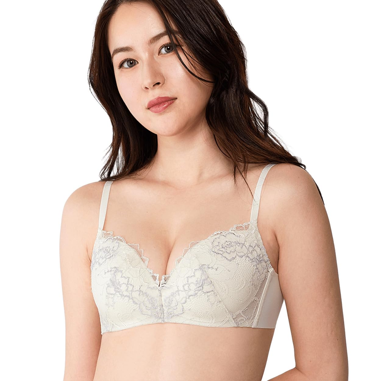 

Yuyu Bra 630 Bra M015 C65 Size [Triumph] Non-Wired (White)