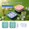 9-Cell Soccer Ball Silicone Ice Mold for Cocktails & Whiskey