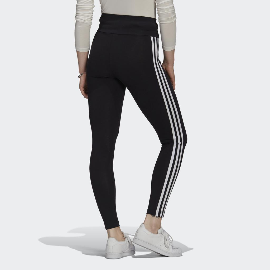 Adidas Originals Trefoil Hw Tights Casual Leggings Fitness Sports Pants Women Leggings Black GT8461