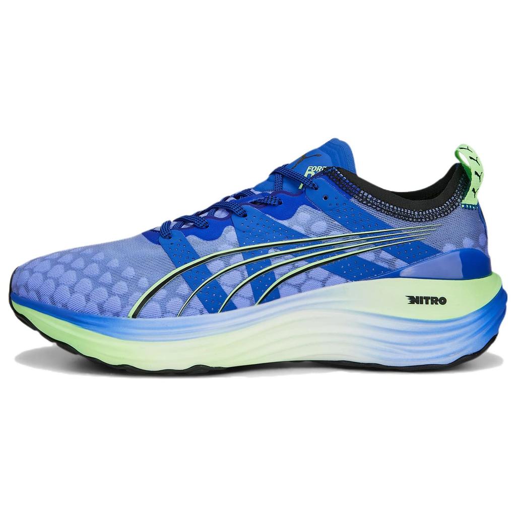 Puma ForeverRun Nitro Royal Sapphire Fizzy Lime Men Sneakers Blue 377757-02
