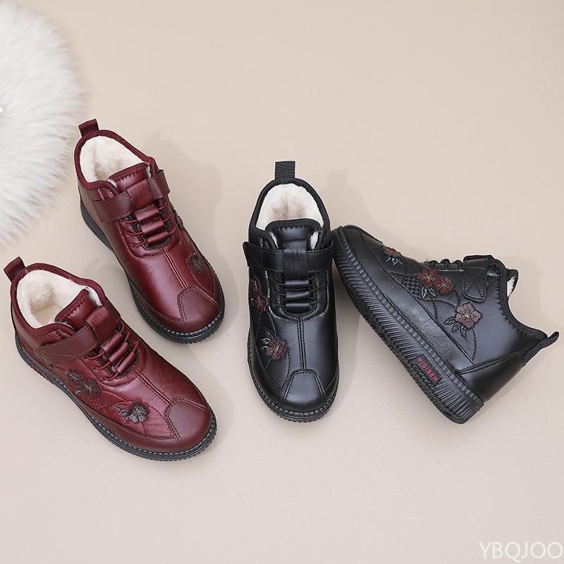 Fashion Warm cotton shoes winter waterproof anti slip soft soled ankle boots  comfortable daily casual wear resistant women's snow boots