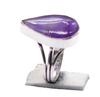 Amethyst Natural Gemstone Antique Silver Plated Ring US Size-6.5 R 5359