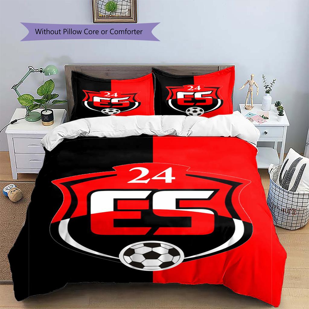 24 Erzincanspor Pattern Bedding Set Quilt Cover Pillowcase Home Decor Gift (1 * duvet cover + 2 * pillowcase, without core)
