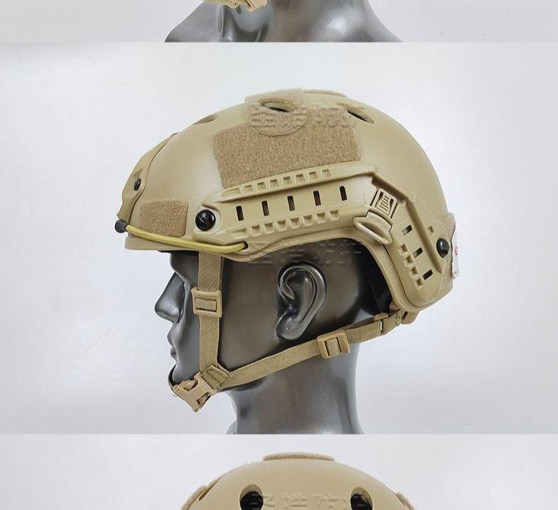 Adjustable FAST Tactical Helmet: ABS Plastic, Breathable Summer Design, for Outdoor Training and Cycling