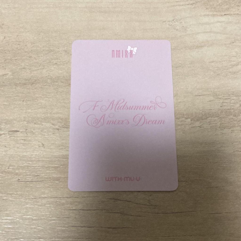 [USED] NMIXX Hyewon AMND Withmuu Lakidro Ribbon Trading Card