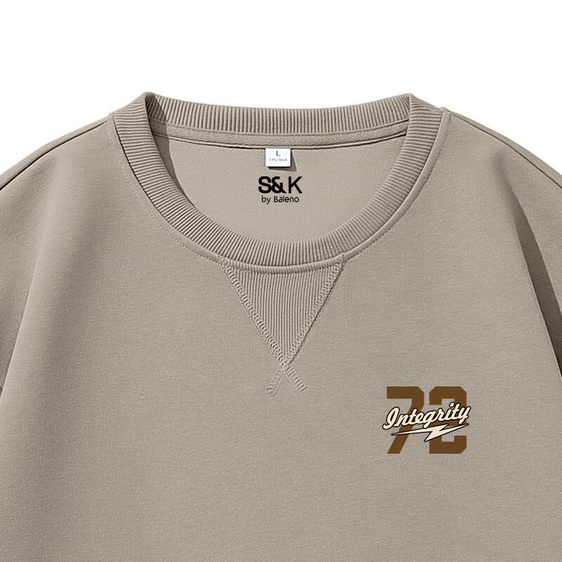 Baleno Men's S&K Series Loose-Fit Graphic Sweatshirt