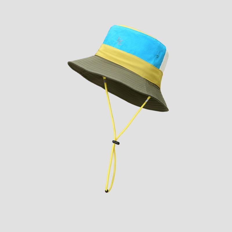 

Min San Jin Fujian Sanjin Japanese Mountain Outdoor Stylish Multi-Color Crash Bucket Hat DY-11073CS Olive Green Colorblock No specifications