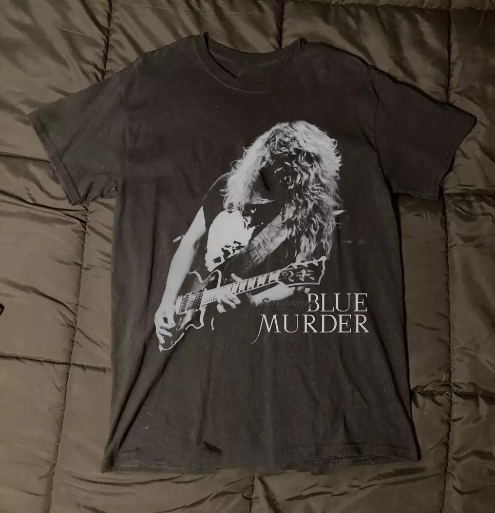 

1994 Джон Сайкс Blue Murder Футболка-трибьют Полный размер S-4XL XL