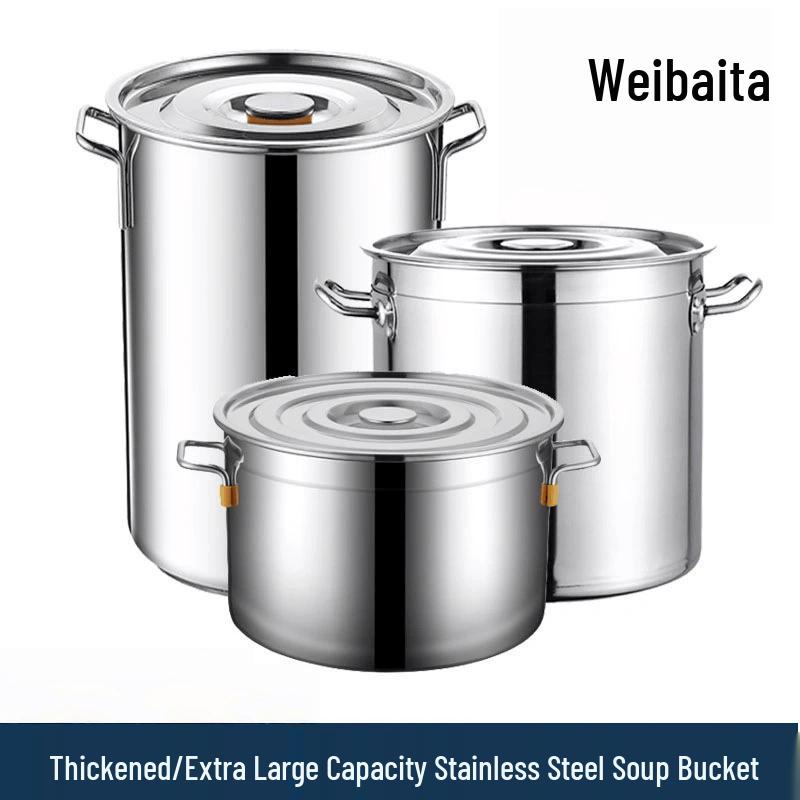 Weibaida Commercial Stainless Steel Stockpot 30cm
