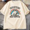 Funny Sassy Sarcastic Raccoon Printed Tshirt Your Little Ray T-shirt Casual Summer Loose T Shirts Couple Cloyhing