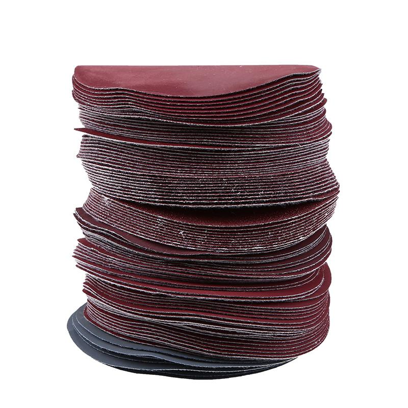 100PCS Sanding Discs Round Abrasive Sandpaper Grit 800-3000 Sanding Belt Paper Polish Pad Angle Grinder