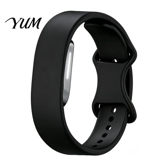 Adjustable Silicone Band for Sports Bands Hume 2.0, Breathable Replacement Strap Secure Fitness Tracker Home Use Tracker, Anti-Sweat Wristband