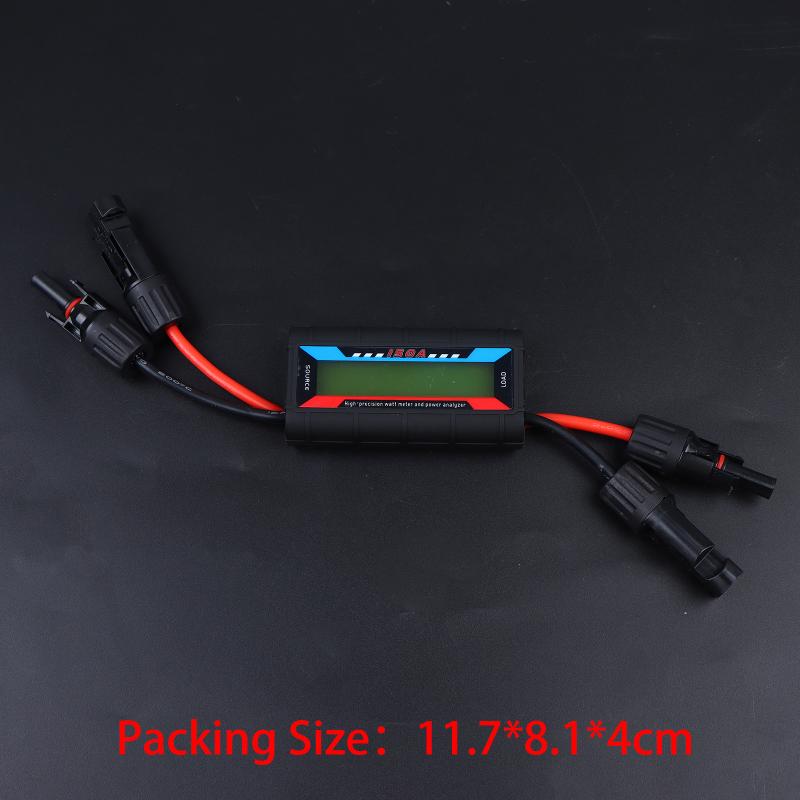 Tragbarer 150A 200A Solar-Tester Photovoltaik-Stecker Genaue Messung für RC-Flugzeug Leistungsüberwachung