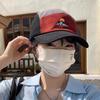 American Street Retro Color Matching Five-piece Summer Outdoor Sun Hat Sunscreen Baseball Cap Cap
