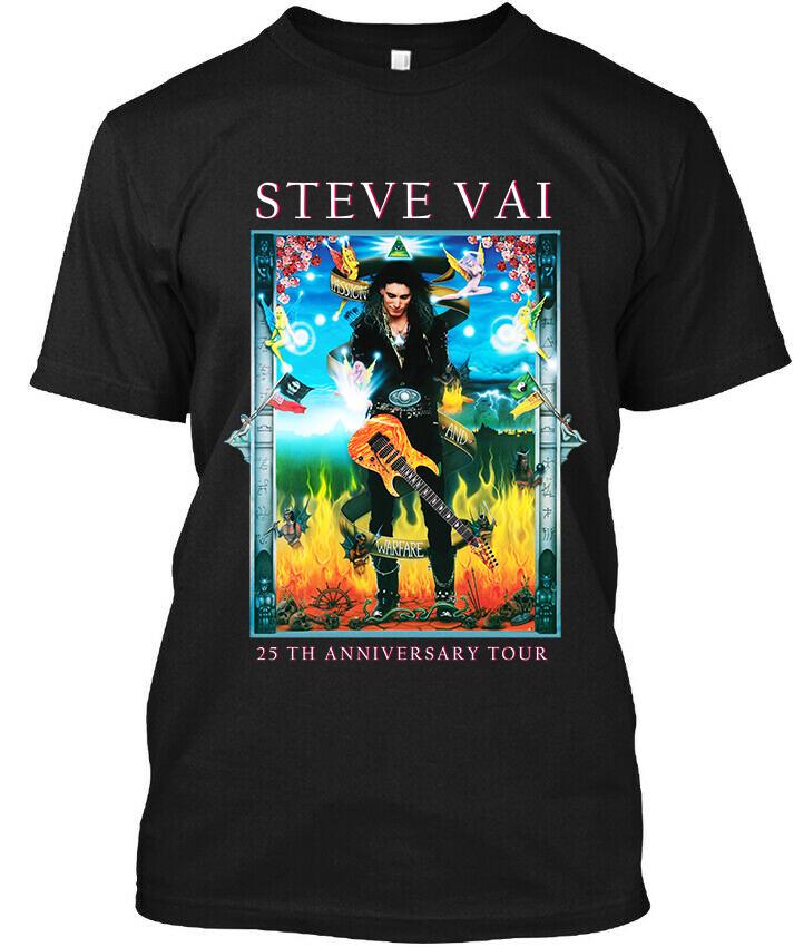 New Popular Steve Vai Passion & Warfare 25th Anniversary American T-Shirt S-4XL Unisex T-Shirt