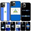 Nicaragua Flag Phone Case Cover For iPhone 17 Air 15 16 14 13 12 Pro Max 11 Pro Max Plus Coque Shell