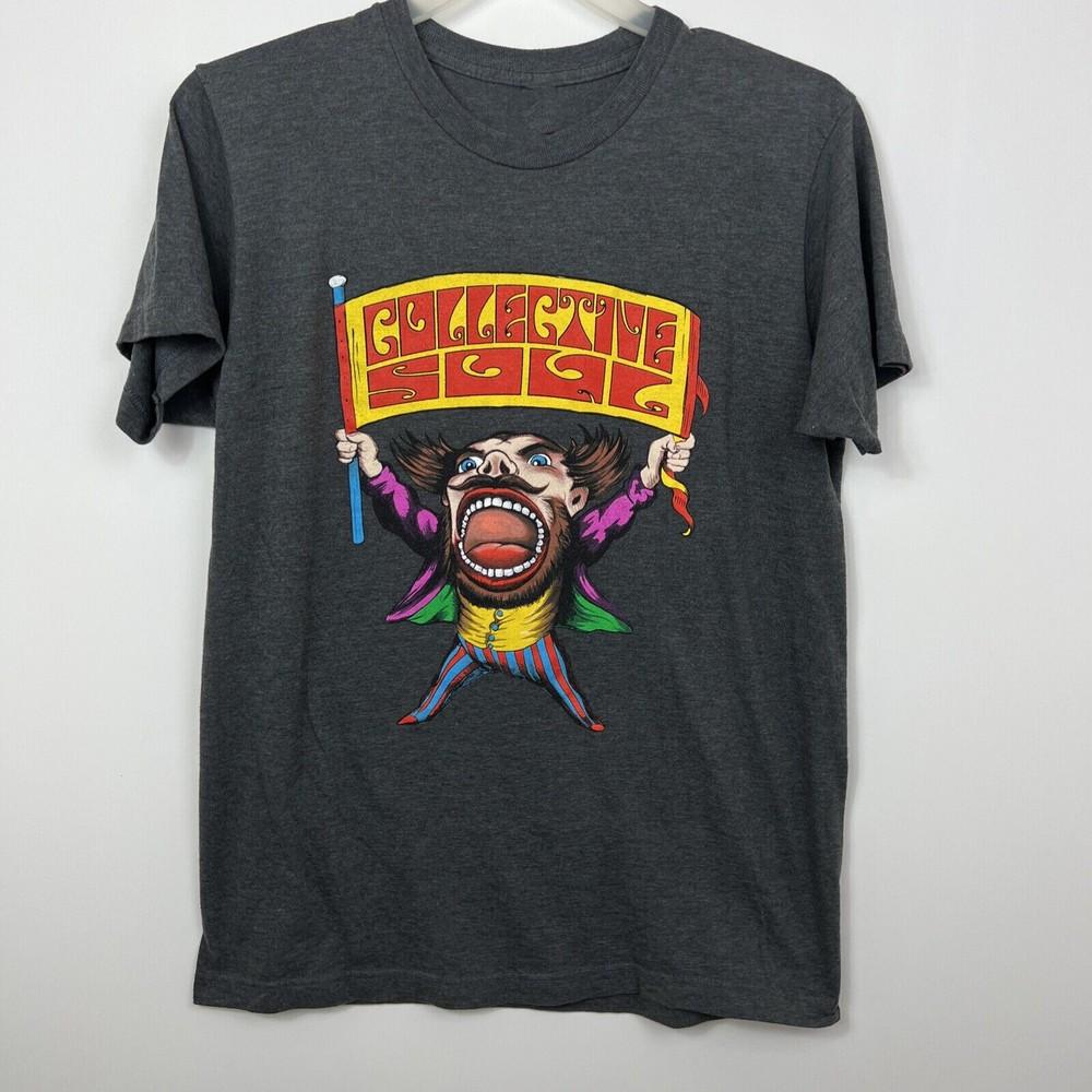 

Collective Soul 25 Years Anniversary Tour Gray TShirt Cotton Tee S4XL MO054 Unisex T-Shirt XXL