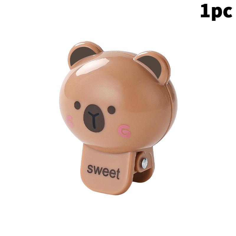 1/4 Pcs Animals Toothbrush Head Cover Clips Capibara Portable Electric Toothbrush Dustproof Head Protector Cap Household Travel