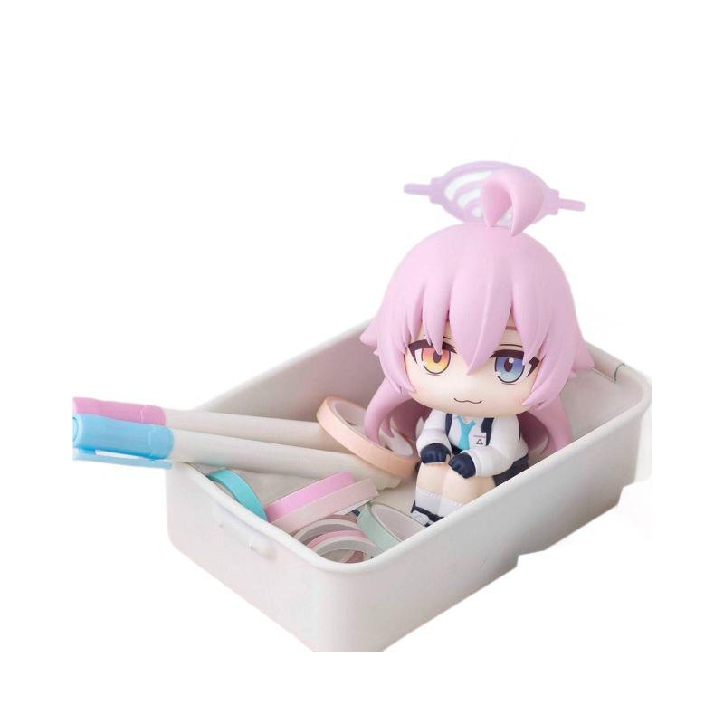 High-Quality Kaminashiro Hoshino Figure - Q Version Sand Wolf Hakuko Ornament: Cute Desktop Gift