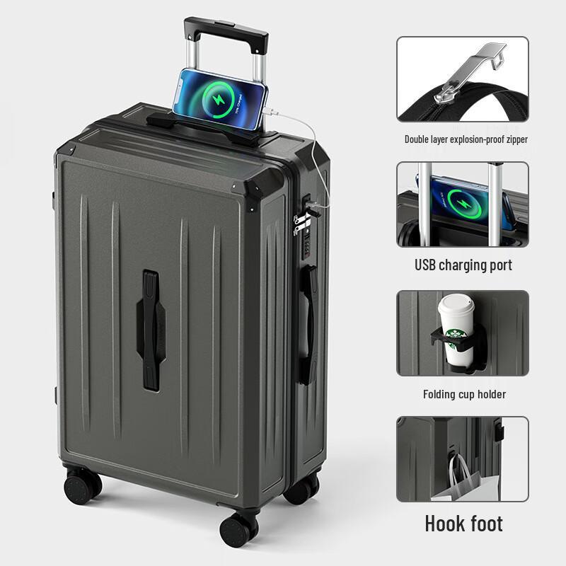 Shouli Ares 24-inch Hardshell Travel Luggage 24 inch