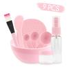 9 PCS Face Mask Bowl Brush Spoon Stick Beauty Make Up Set For Facial Mask Tools Makeup Tool Kits