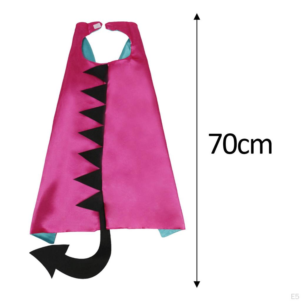 Dinosaur Costume Cape Mask Cosplay Accessories Party Robe Halloween Cloak for Fancy Dress Birthday