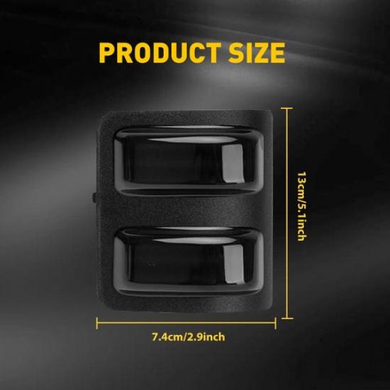 Side Mirror Signal Light Lens Housings for 2013-2014 Ford F150 Lincoln Mark LT