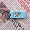 Mini Electronic Clock Keychain Digital Led Time Display Student Rectangle Watch Portable Wall Clock Keyring For Bag Backpack