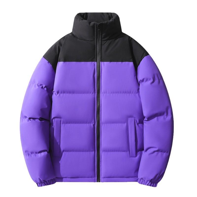 Cotton Coat Men's Winter Thickened Cotton Jacket Jacket Plus Large Size Loose Trendy Bread Cotton Jacket Warm Stand Collar