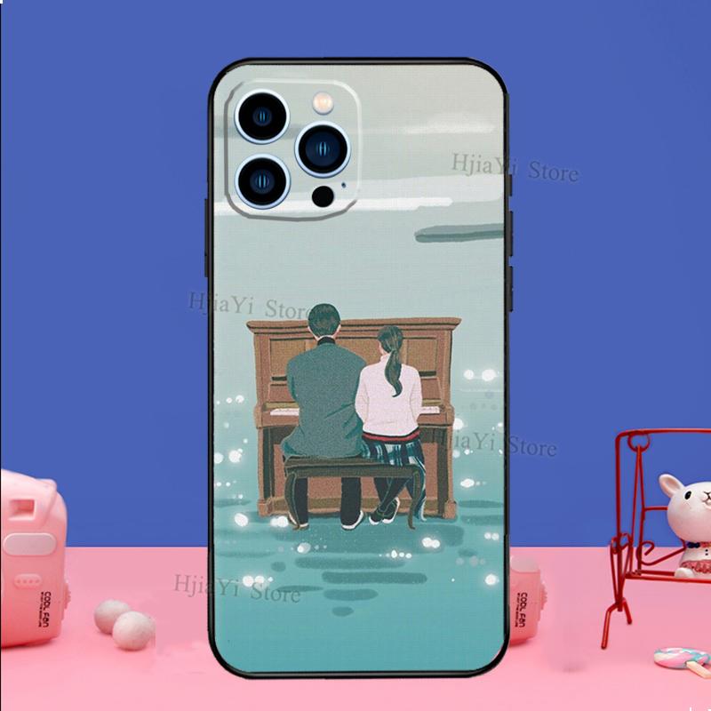 Crash Landing On You Phone Case For iPhone 16 15 12 13 Mini 11 14 Pro XS Max Plus X XR Silicone Cover