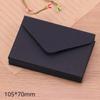 10/20/30/40/100 Pcs Classical White Black Kraft Blank Mini Paper Window Envelopes Wedding Invitation Envelope Gift Envelope