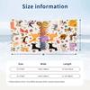 Dog Theme Beach Towel Personalized Custom Name & Text Soft Quick Dry Beach Towel for Swimming Travel